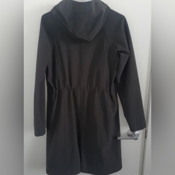 Lululemon Apres Yoga Rain Coat Black EUC - Picture 3 of 6